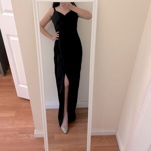 NWT! One 33 Social us 6 maxi dress black for ball party